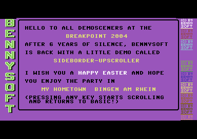 Sideborder Upscroller