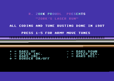 Zork's Laser Run