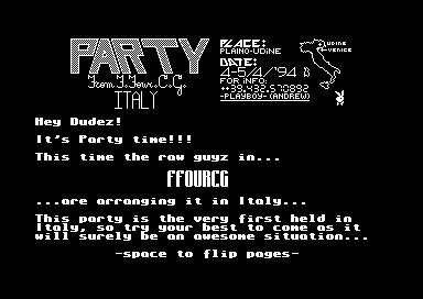 Italian Party