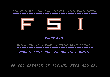 Music from Chain Reaction