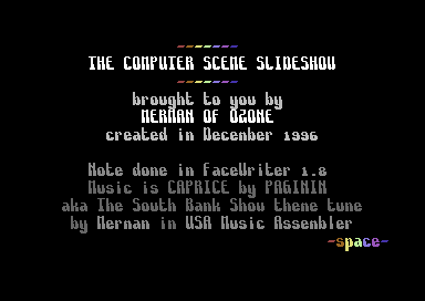 Computer Scene Slideshow