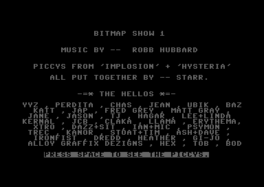 Bitmap Show 1