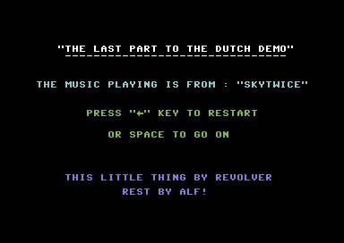 Demos Delight Volume 001