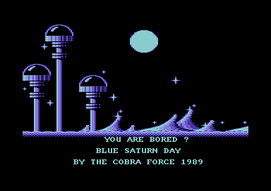 Blue Saturn Day