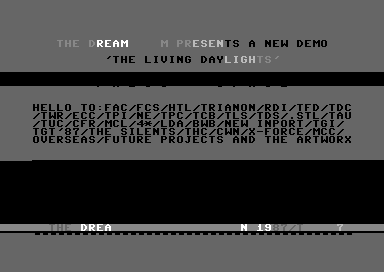 Living Daylights Preview