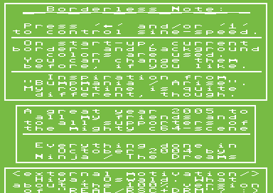 Borderless