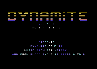 Dynamite Demo 2