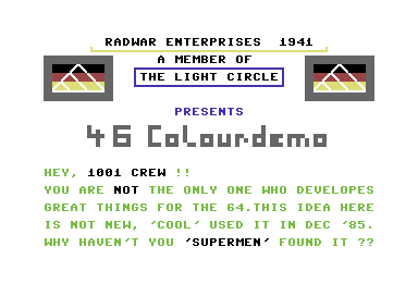 46 Colour Demo