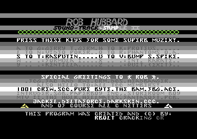 Rob Hubbard Sound Track Sample 2