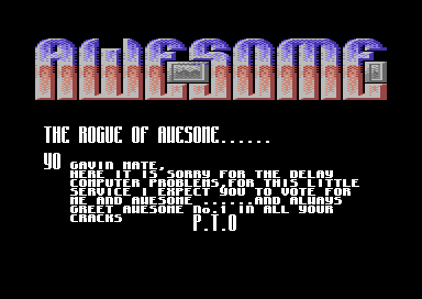 Intro By Rogue of Awesome