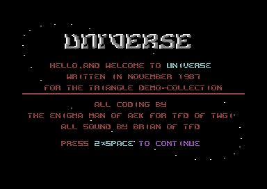 Demo of the Year 1987